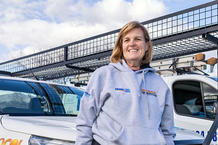 Kylie White co-founder Total Pool Services