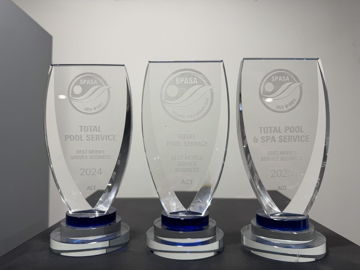SPASA Best Mobile Service Business trophies 2023 2024 2026